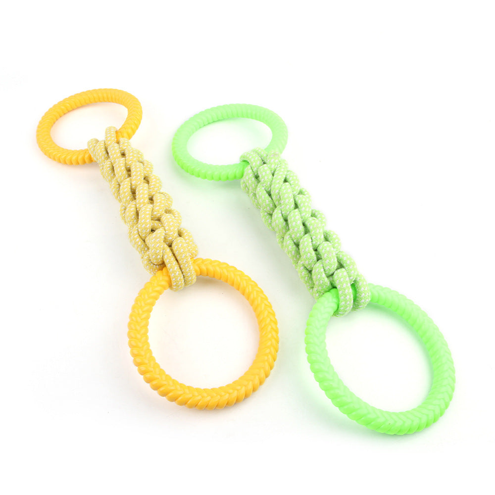 Natural Cotton Rope Dog Tug Toy