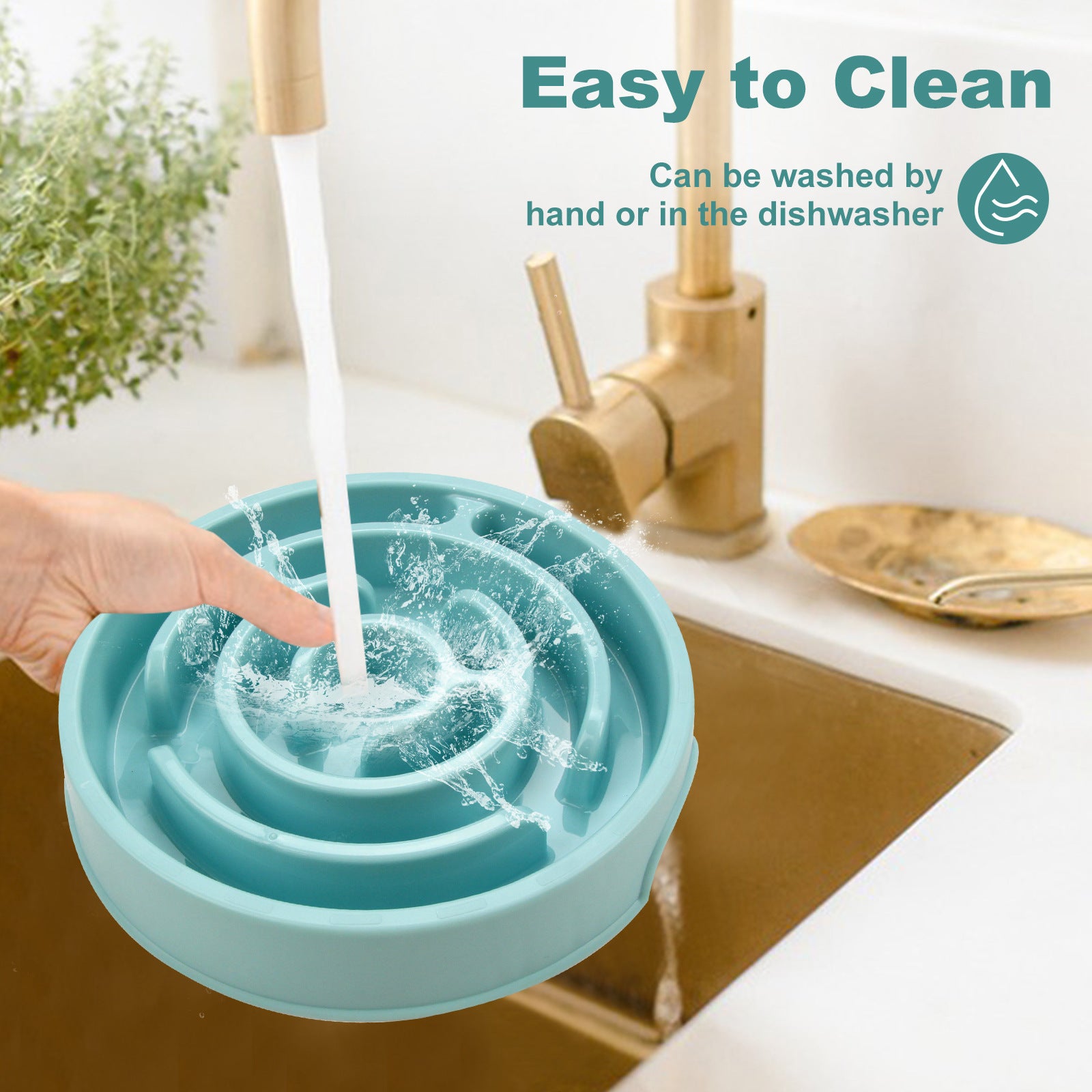 Slow Feeder Dog Bowl