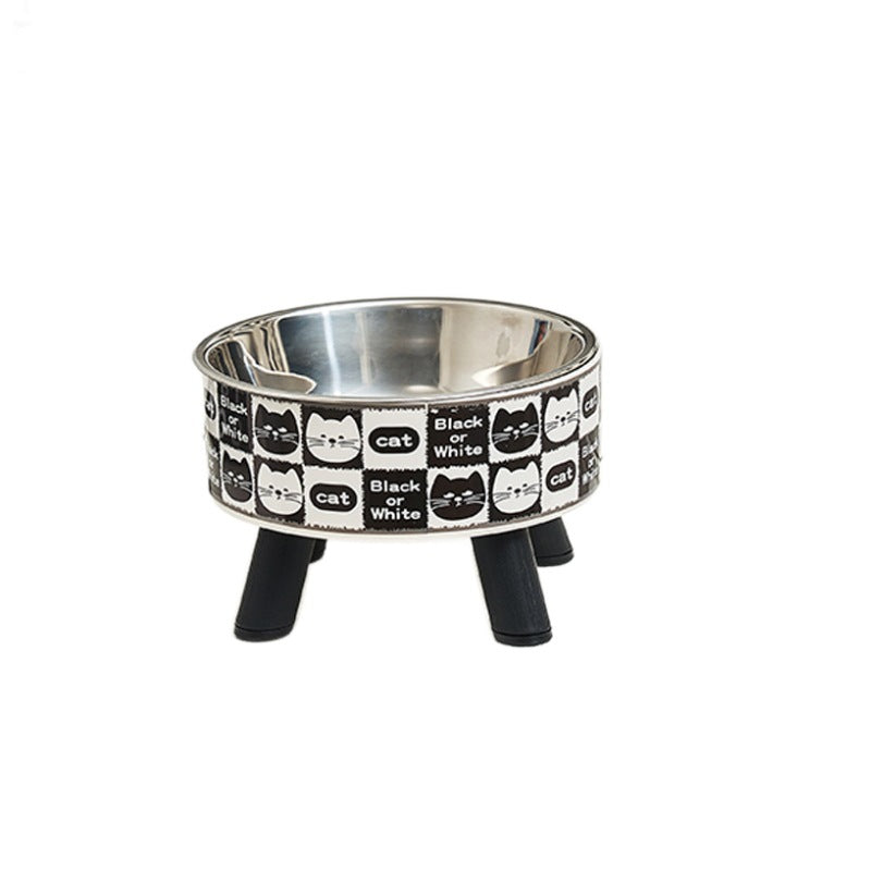 Elevated Cat Bowl – Stainless Steel Raised Water & Food Bowl