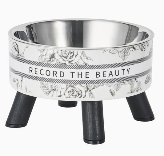 Elevated Cat Bowl – Stainless Steel Raised Water & Food Bowl