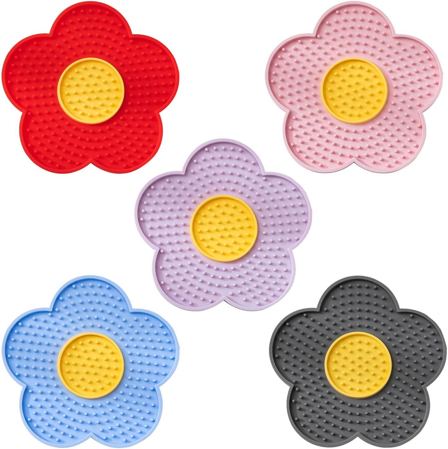 Cat Lick Mat – Silicone Slow Feeder Pad with Suction Cups for Calm Mealtime