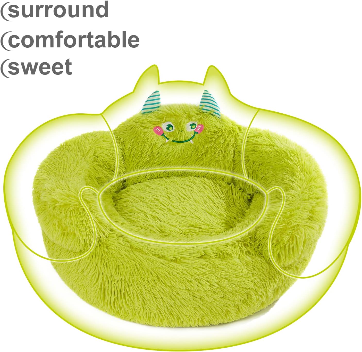 Cat Bolster Bed