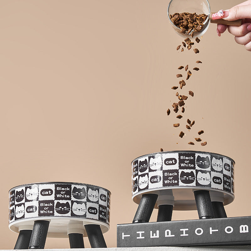 Elevated Cat Bowl – Stainless Steel Raised Water & Food Bowl