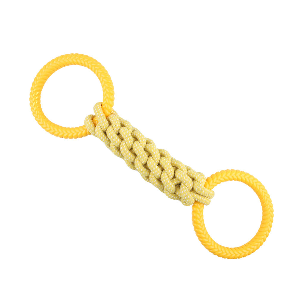 Natural Cotton Rope Dog Tug Toy