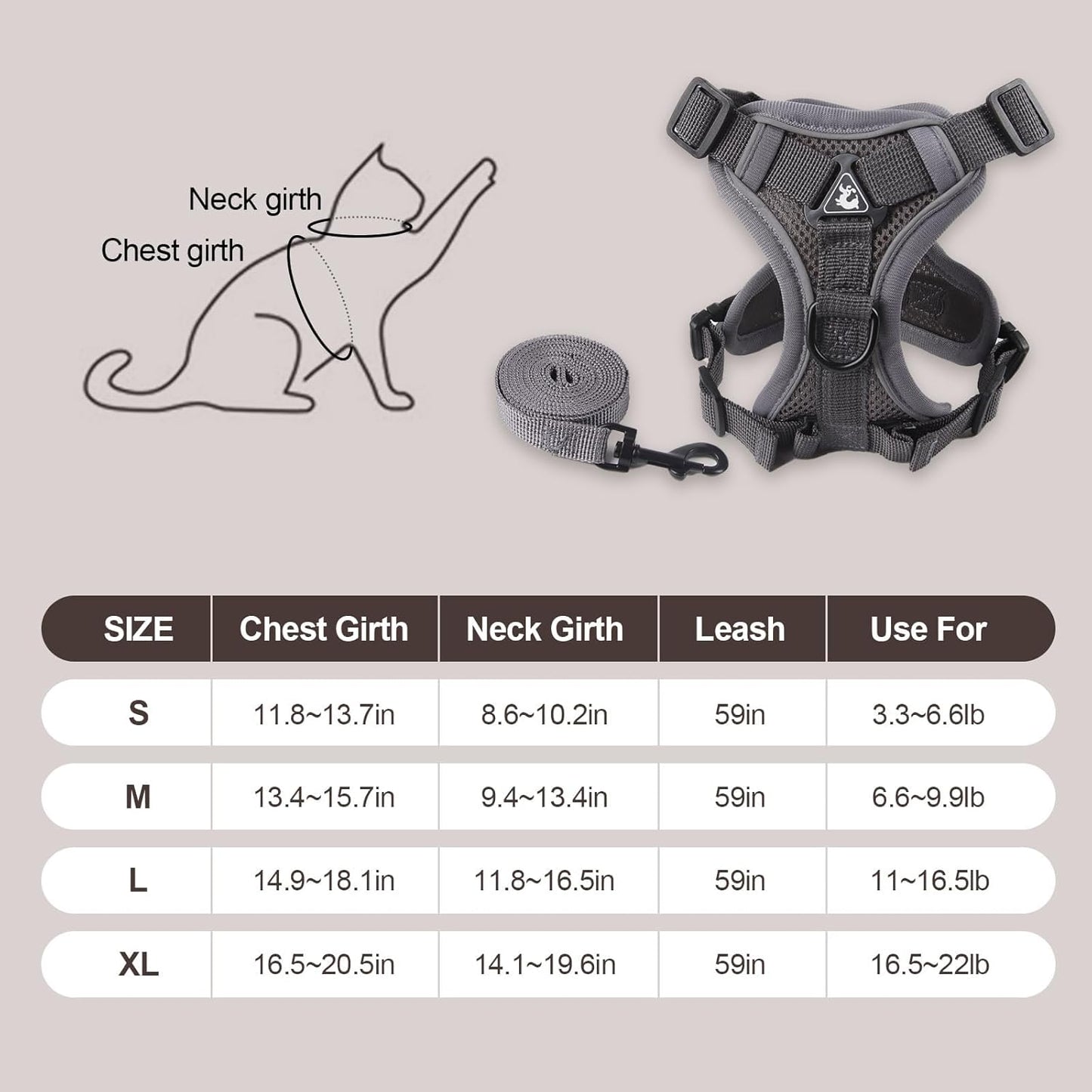 Cat Harness and Leash