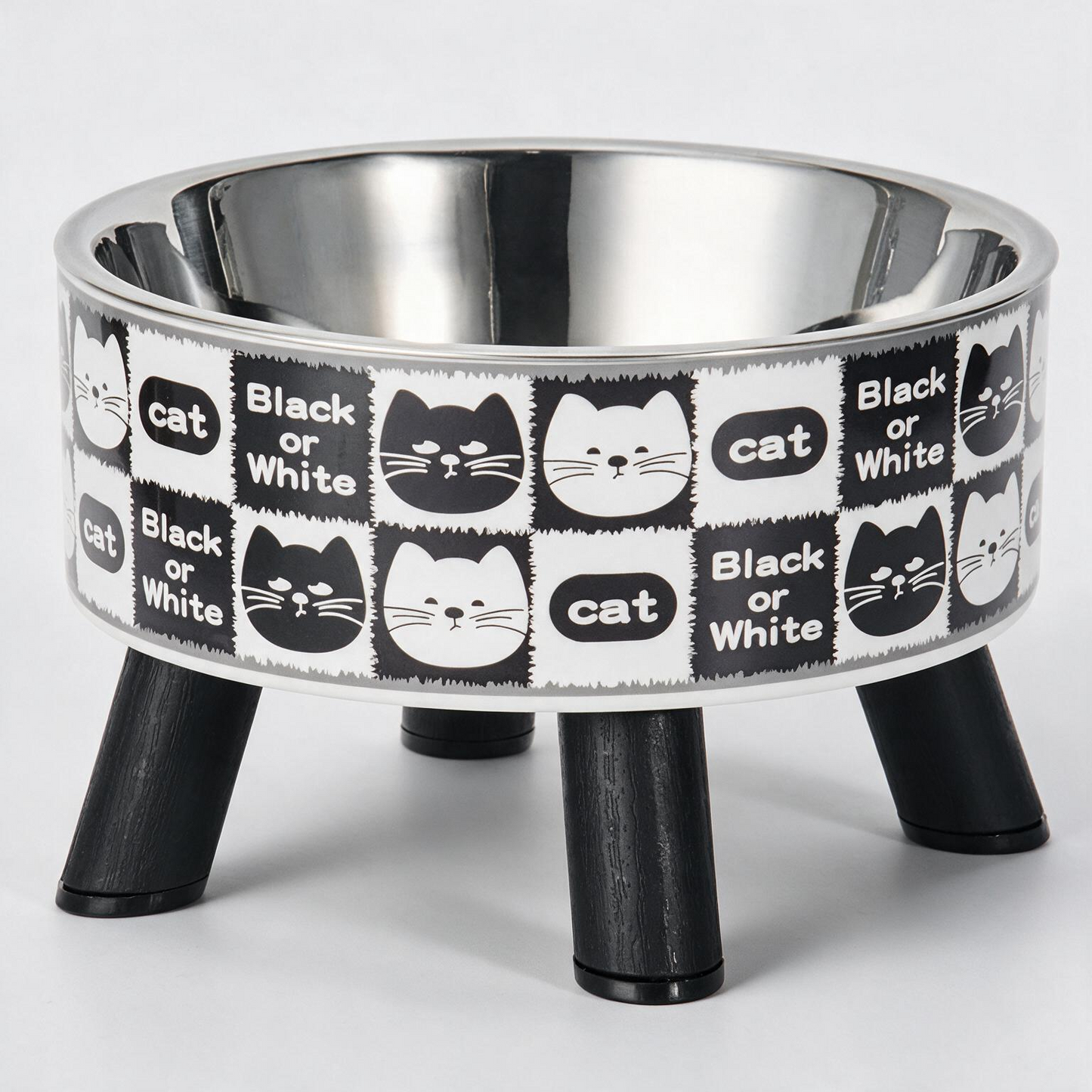 Elevated Cat Bowl – Stainless Steel Raised Water & Food Bowl