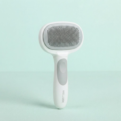 Self-Cleaning Deshedding Brush for Dogs & Cats